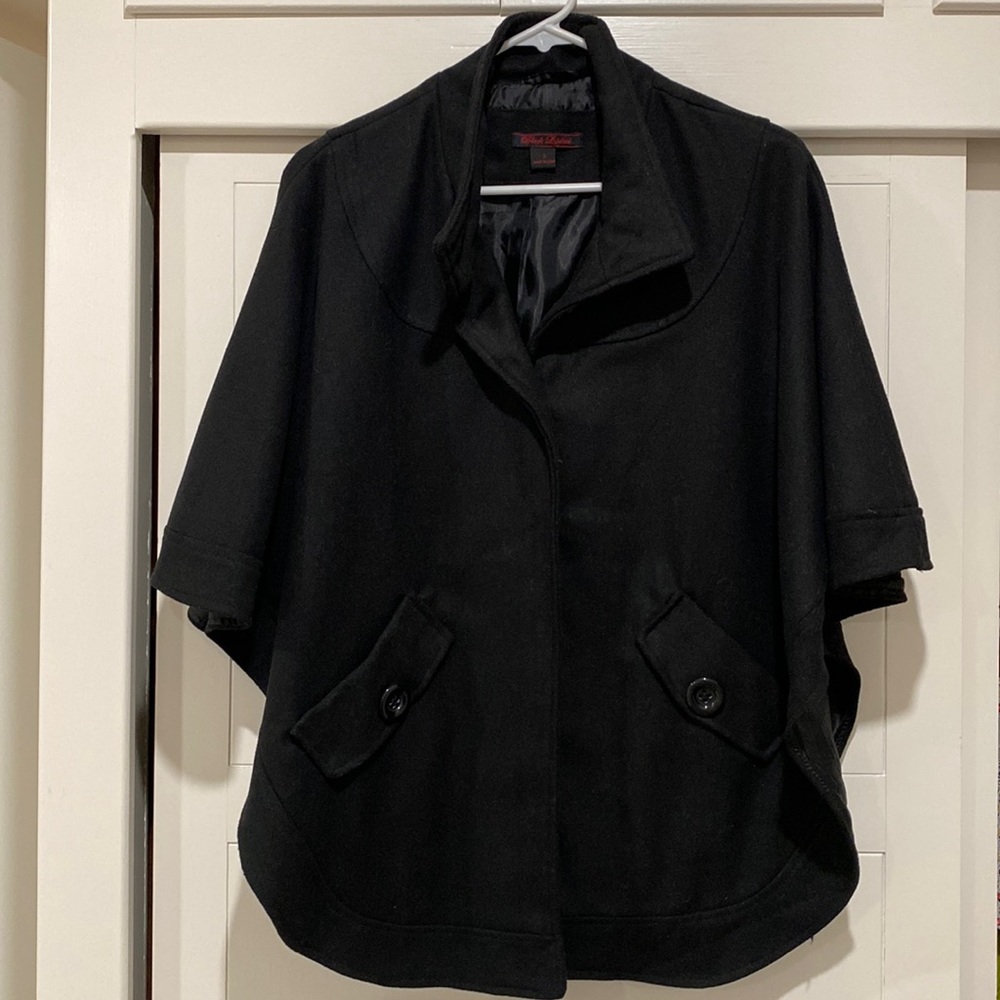 Black Cape Coat